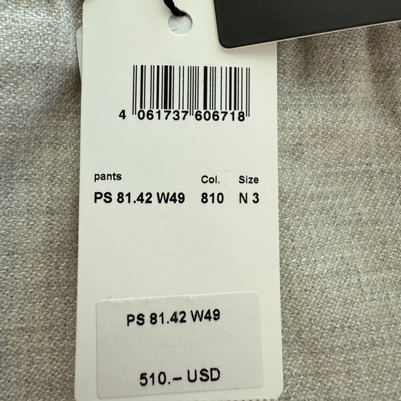 MARC CAIN - Jogger Style Pants with Chain Detail - Picture 11 of 13